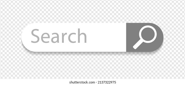 Icon Search Bar Web Internet Tab Stock Vector (Royalty Free) 2137322975 ...