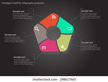 Steps Business Data Visualization Timeline Process Stock Vector ...