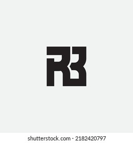 Rrl Letter Original Monogram Logo Design: เวกเตอร์สต็อก (ปลอดค่า ...