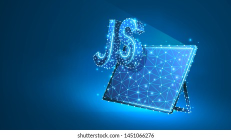 Java Script Coding Language Sign On Stock Vector (Royalty Free ...