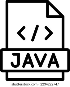 Java Vector Icon Design Illustration Stock Vector (Royalty Free ...