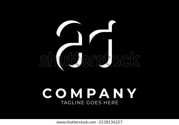Letter Ad Adv Shadow Logo Design Stock Vector (Royalty Free) 2238136227 ...