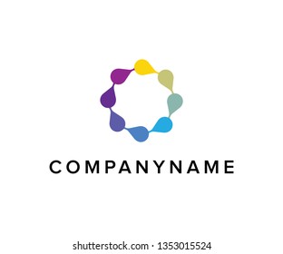 Logo Colors Circle Stock Vector (Royalty Free) 1353015524 | Shutterstock