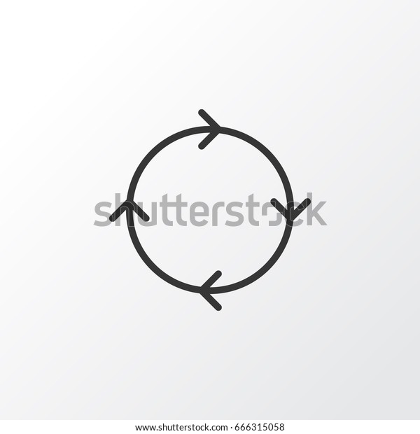 Loop Algorithm Icon Symbol Premium Quality Stock Vector (Royalty Free ...