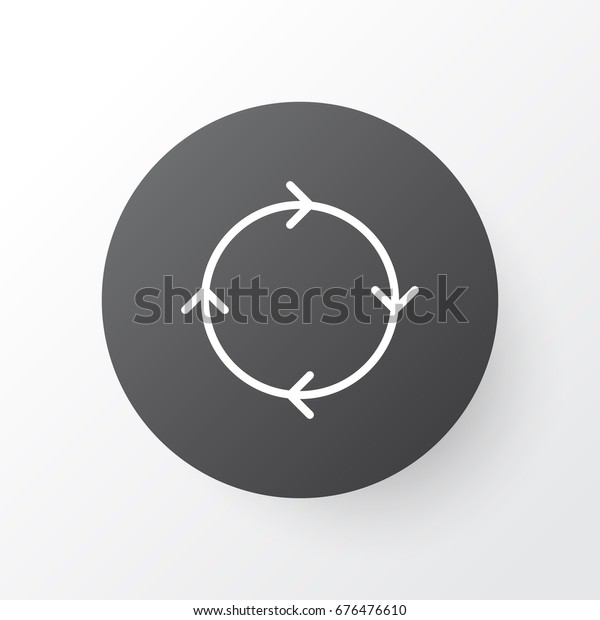 Loop Algorithm Icon Symbol Premium Quality Stock Vector (Royalty Free ...