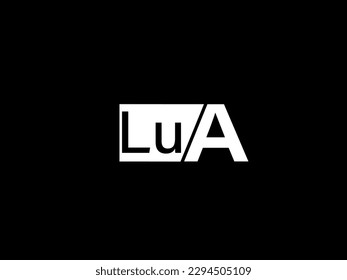 Lua Logo Graphics Design Vector Art Stock Vector (Royalty Free ...