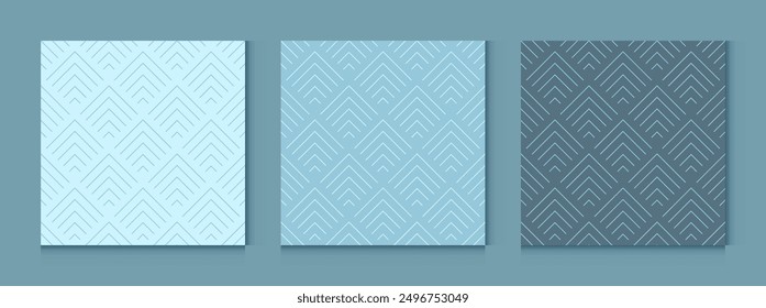 Thai Style Luxury Blue Background Pattern Stock Vector (Royalty Free ...