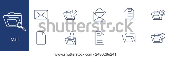 Outbox Folder Icon Photos, Images & Pictures | Shutterstock