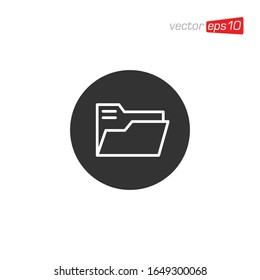 Manager File Icon Symbol Design Vector Stock Vector (Royalty Free ...