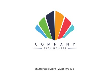 Modern Simple Logo Design Full Color Stock Vector (Royalty Free ...