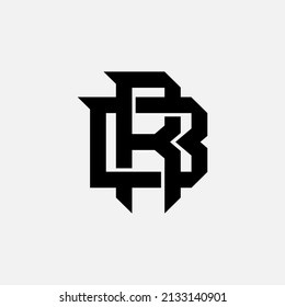 Monogram Logo Initial Letters R B Stock Vector (Royalty Free ...