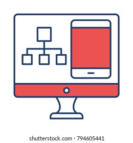 Network Devices Connect Stock Vector (Royalty Free) 792035533 ...