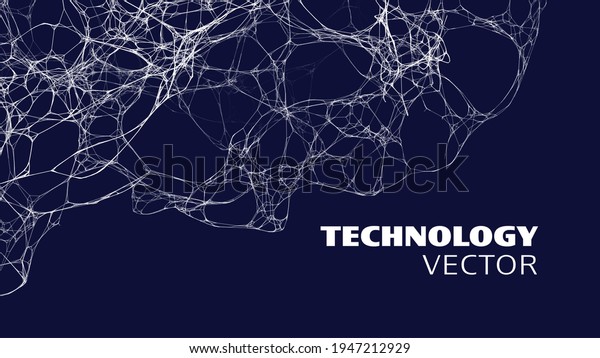 Neural Network Technology Neural Network Ai Stock Vector (Royalty Free ...