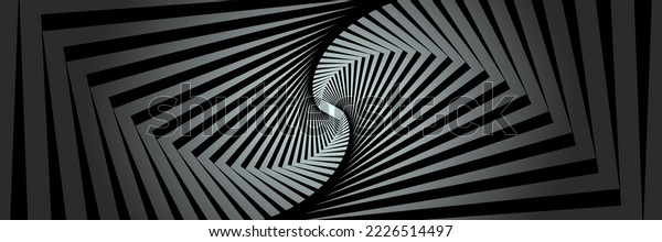 Optical Illusion Rotation Pattern Op Art Stock Vector (Royalty Free ...