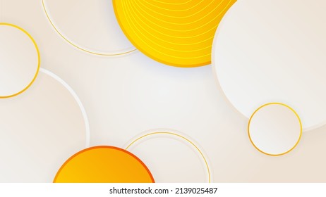 Orange Color Circle Shape Background: Over 128,107 Royalty-Free ...