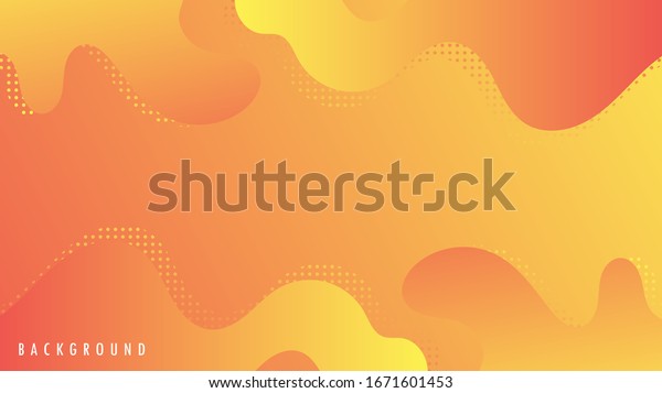 Orange Gradient Background Wallpaper Cover Header: เวกเตอร์สต็อก (ปลอด ...