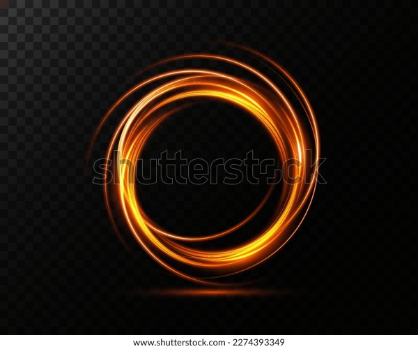 Portal Frame Abstract Light Lines Movement Stock Vector (Royalty Free ...