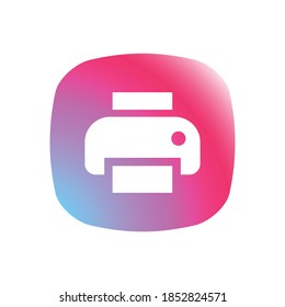 Print App Icon Stock Vector (Royalty Free) 1221457291 | Shutterstock