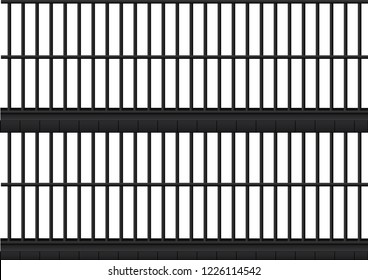 Prison Cells Vector Stock Vector (Royalty Free) 1226114542 | Shutterstock