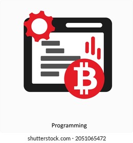 Programming Coding Icon Concept Stock Vector (Royalty Free) 2051065472 ...