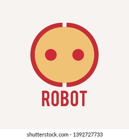 Robot Logo Design Can Be Use: เวกเตอร์สต็อก (ปลอดค่าลิขสิทธิ์ ...