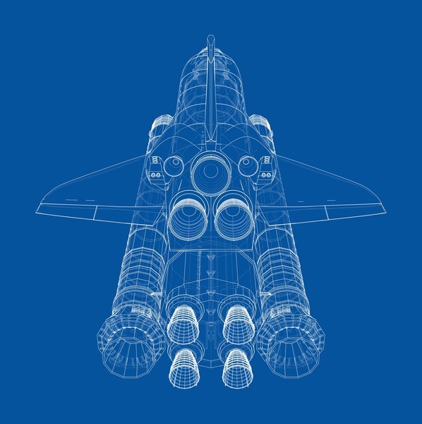1,215 Blueprint Space Shuttle Images, Stock Photos, 3D objects
