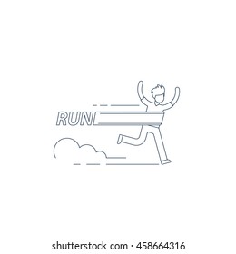 mens slides finish line