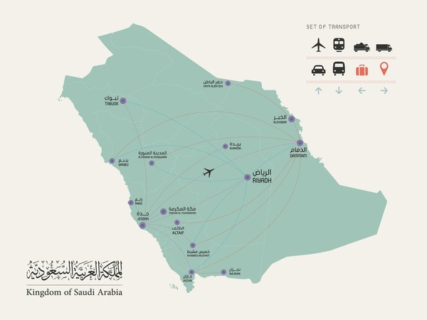 9+ Hundred Country Map Ksa Royalty-Free Images, Stock Photos & Pictures ...