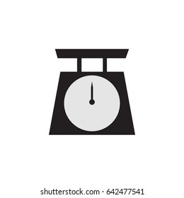 Scale Icon Weighing Icon Weight Measure Stock Vector (Royalty Free