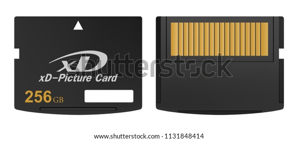 Set Black Standard 256 Gb Digital Stock Vector (Royalty Free ...