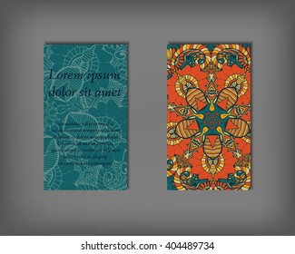 Abstract Colorful Greeting Card Design Luxury Stock Vector (Royalty ...