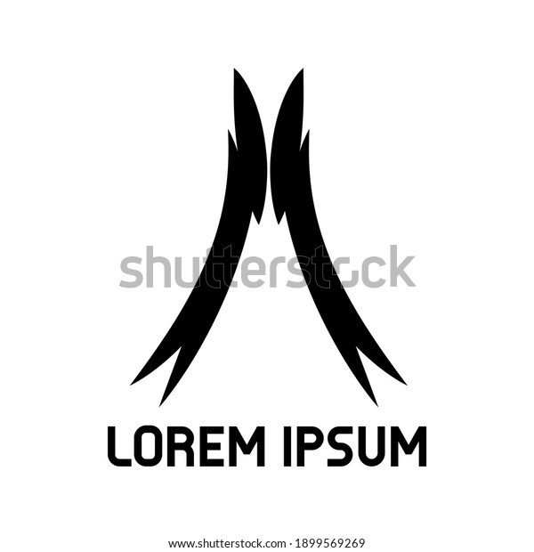 Shield Force Logo Sharp Agressive Stock Vector (Royalty Free ...