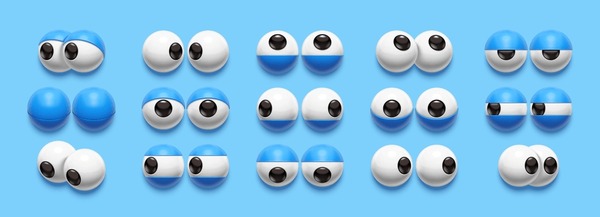 Female Cartoon Eyes Vector Art, Icons, and Graphics for Free Download