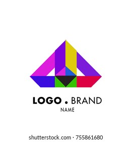 Multi Color Logo Design Template Vector Stock Vector (Royalty Free ...