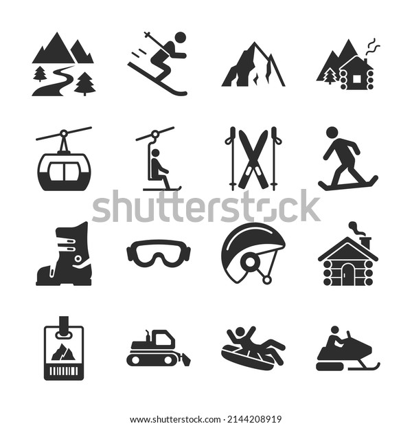 12,171 Ski Resort Icons Images, Stock Photos & Vectors | Shutterstock