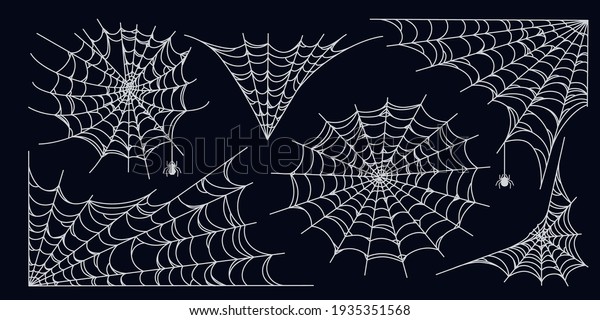 Halloween Spider Web Clothes Black Mesh Fabric White Transparent