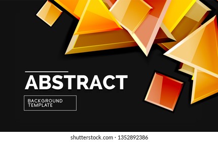 Movie Poster Design Template Background Vintage Stock Vector (Royalty