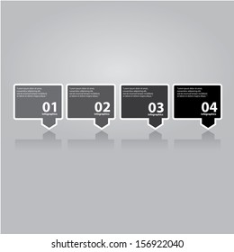 Stylish Modern Black Design Template Can Stock Vector (Royalty Free ...