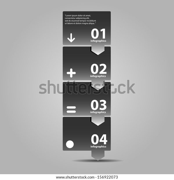 Stylish Modern Black Design Template Can Stock Vector (Royalty Free ...