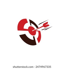 Target Abstract Logo Modern Style Stock Vector (Royalty Free ...