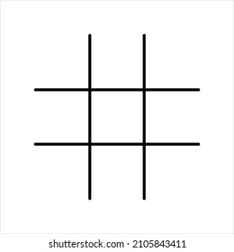 Tic Tac Toe Variations Table Stock Vector (Royalty Free) 381821860 ...