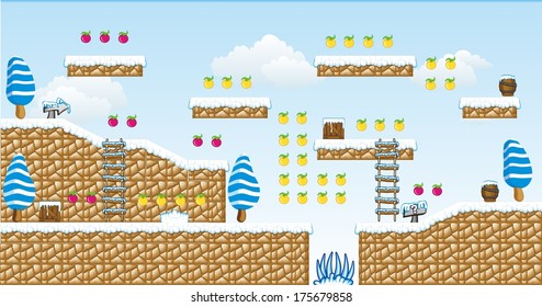 802 Tile Set Platform For Game Images, Stock Photos & Vectors ...