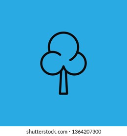 Tree 0 Icon Vector Stock Vector (Royalty Free) 1364207300 | Shutterstock