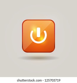 User Interface Glass Switch Button Onoff Stock Vector (Royalty Free ...