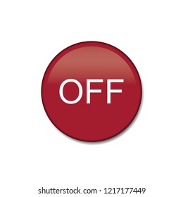 Off Button Stock Vector (Royalty Free) 242674882 | Shutterstock