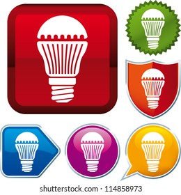 2,331 Led Lightbulb Blue Color Images, Stock Photos, 3D objects ...