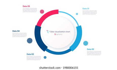 Vector Pie Chart Infographic Template Form Stock Vector (Royalty Free ...