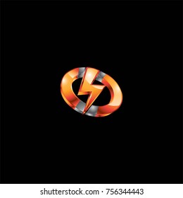 Voltage Logo Vector: vector de stock (libre de regalías) 756344443 ...