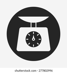 Weighing Machine Icon Stock Vector (Royalty Free) 277802996 | Shutterstock