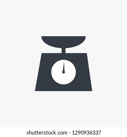 Weighing Machine Icon Scale Measure Weight Stock Vector (Royalty Free